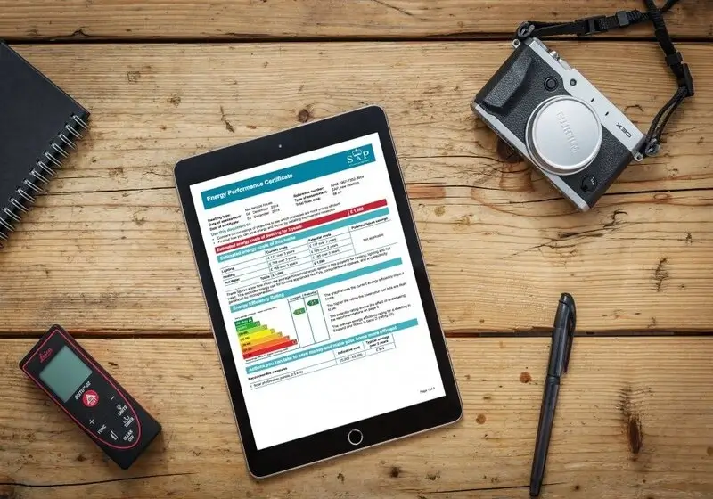 EPC-certificate-on-tablet